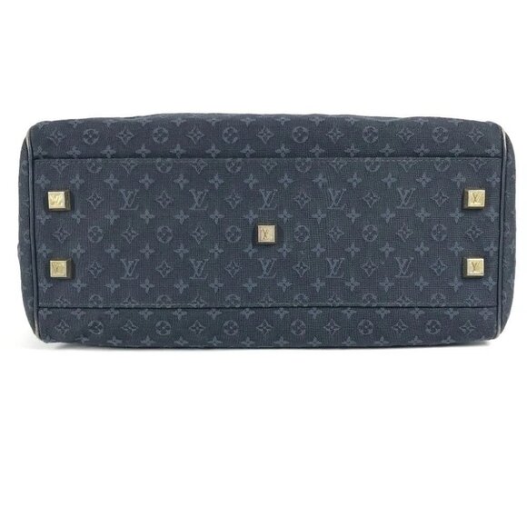 LOUIS VUITTON M42321 Louise Travel Bag Duffle Bag Monogram Mini Canvas TST blue - Picture 8 of 16